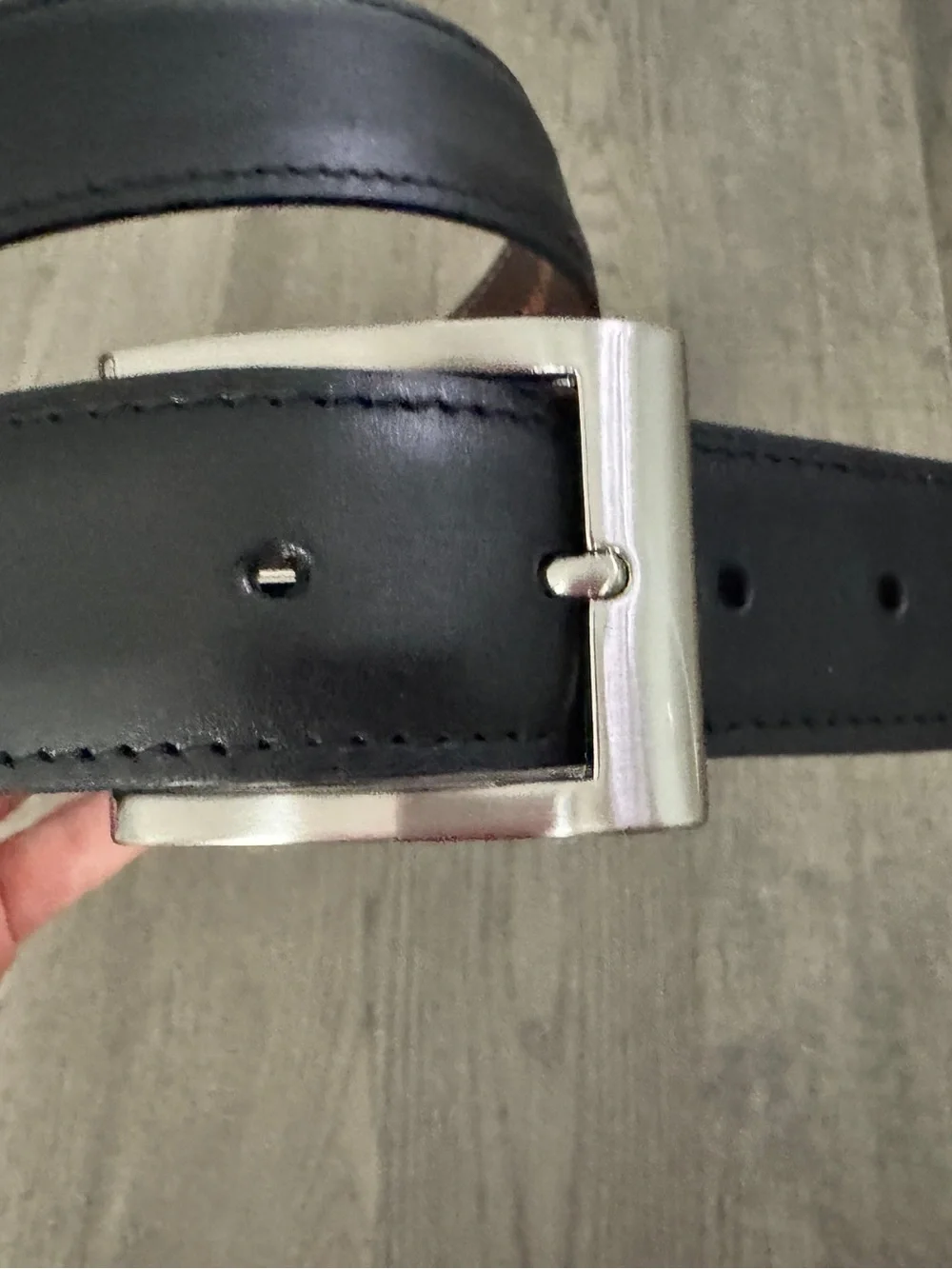 Allen Edmonds Men’s Wide Basic Dress Belt - Black